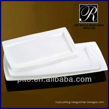 kitchen porcelain rectangular plate